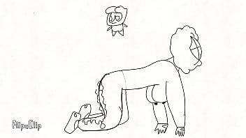 Este tipo no dura nada en la animacion