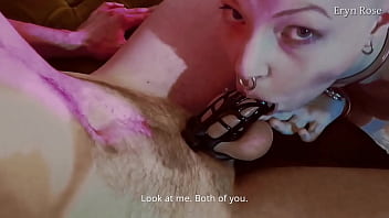 Scarlot rose mercilessly teases subs in chastity with subtitles