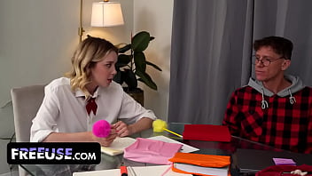 Help me study and i'll be your freeuse slut