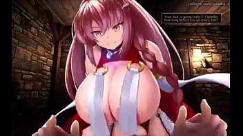 Moaning huge boobs 3d