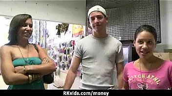 Desperate teen naked in public and fucks to pay rent 10