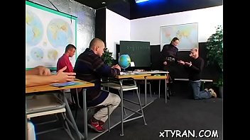 Chick Shows Of Her Sweet Shaved Pussy While Jerking Off Dick thumbnail