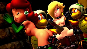 Peach rosalina lesbian oral hentai adult model 3d nsfw rosalina mario