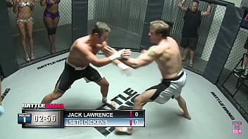 Victoria white a slender blonde proposes to the victorious combatant