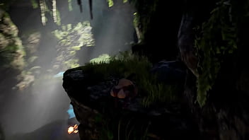 Lara croft opens a sexy tomb 3d hentai game animation