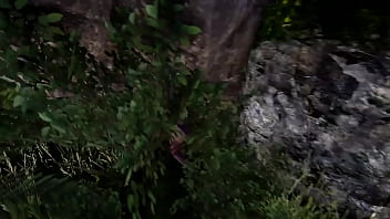 Lara croft opens a sexy tomb 3d hentai game animation