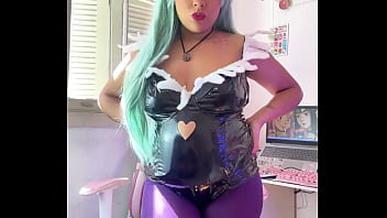 Morrigan halloween cosplay fart domination and ass worship