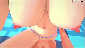 Hatsune miku sex on the pool 2 vocaloid full & pov on sheer & fantasyking3