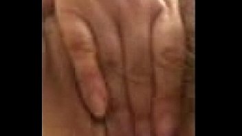 Wife using dildo and wank with hand