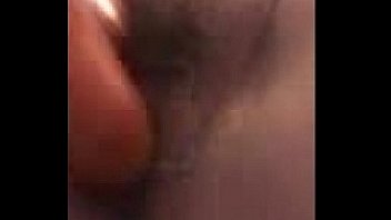 Wife using dildo and wank with hand