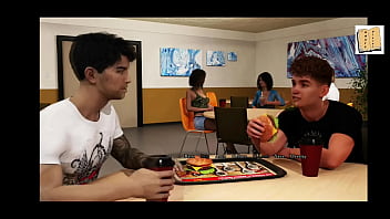 Intertwined 5 sexy brunette barmaid likes john