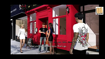 Intertwined 5 sexy brunette barmaid likes john