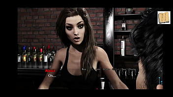 Intertwined 5 sexy brunette barmaid likes john