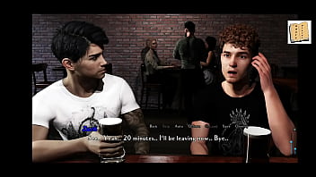 Intertwined 5 sexy brunette barmaid likes john