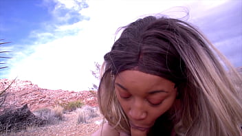 4k cum see me get anally fucked in the desert nina rivera