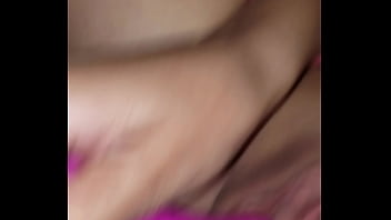 Fucking her pussy with her toy