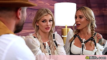 Octoberfest escalated into a rough threesome