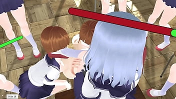 Male bullying hentai sex game