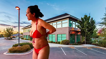 Preview of stripping and masturbating in the parking with agarabas and olpr