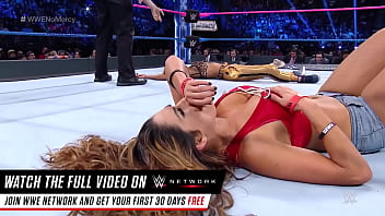 Nikki bella in little tight blue jean shorts