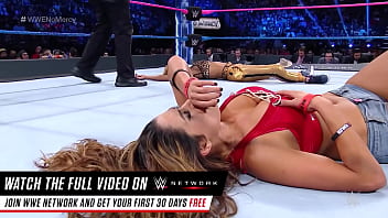 Nikki bella in little tight blue jean shorts