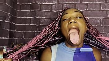 Huge loud yawn fetish