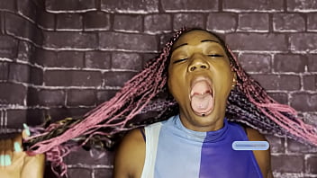 Huge loud yawn fetish