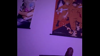 Stroking my cock before bed