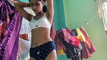 Indian desi housewife tries wild different positions with her secret boyfriend