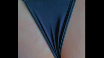 Delicious latina brunette moans with pleasure and ends with an explosive cumshot on her big ass