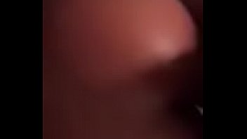 Big booty ebony from behind