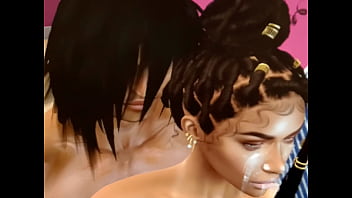 Malika gives james an amazing blowjob