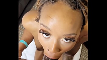 A young black female freak