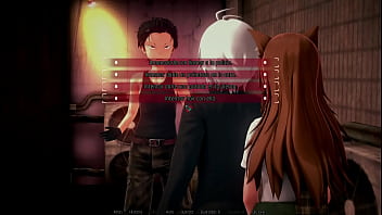 Jugando videojuegos con mi compañera de cuato semidesnuda airevolution