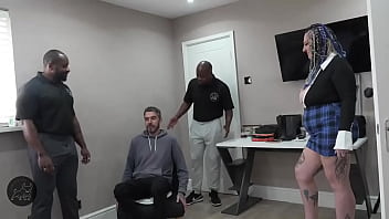 Ever wondered how the world famous cuckchair came about it ended up making a full shoot with a blacked gangbang for livie