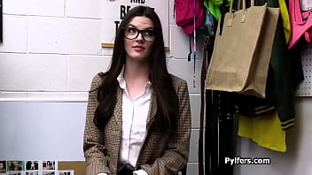 Fucking her mouth for stealing clothes