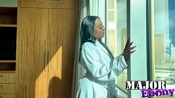 Rome rips ava’s robe open and fucks her soaked cunt raw