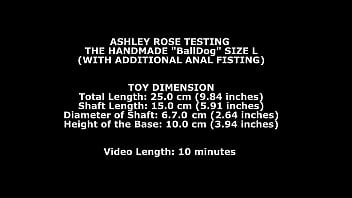 Reload ashley rose testing the handmade balldog size l with additional anal fisting twt366m Reload ashley rose testing the handmade balldog size l with additional anal fisting twt366m