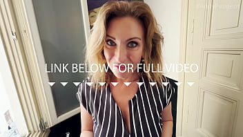 Public pov blowjob from hot big tits milf julia north inside coffee shop