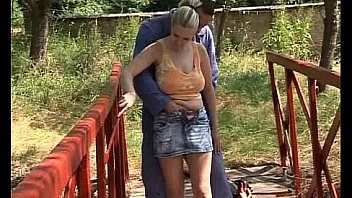 Young and busty joanna fucking outdoors