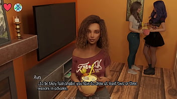 Elmwood university #04 busty brunette cheerleader wants to take virgins first kiss