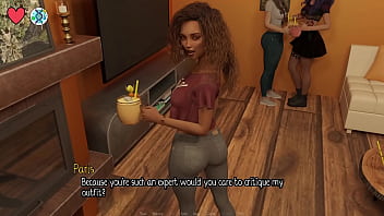 Elmwood university #04 busty brunette cheerleader wants to take virgins first kiss