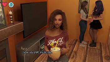 Elmwood university #04 busty brunette cheerleader wants to take virgins first kiss