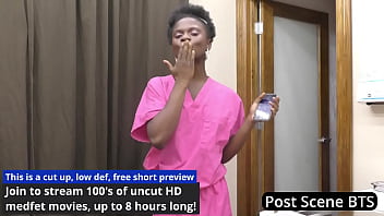 Don't tell doc i cum on the clock rina arem