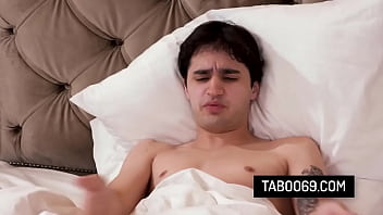 Big tits stepmom gets her ass pounded by stepson