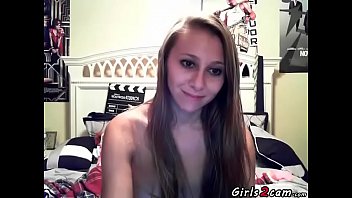 Busty blonde puts a big dildo in her pussy