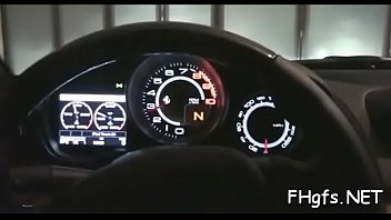 Appealing blonde teenager fingered and fucked hard