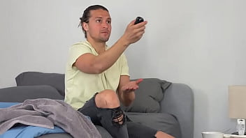 Busty milf wraps her huge tits around stepson's cock