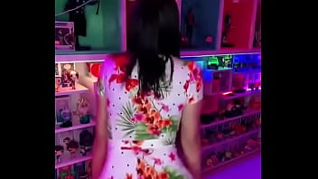 Baile caliente hermosa chica perreando