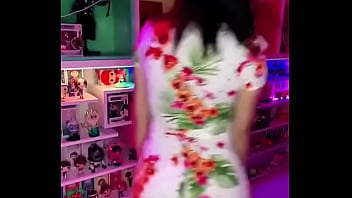 Baile caliente hermosa chica perreando